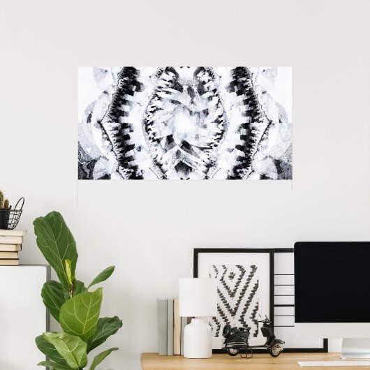 Auflösung in Licht Poster (Heimbüro)