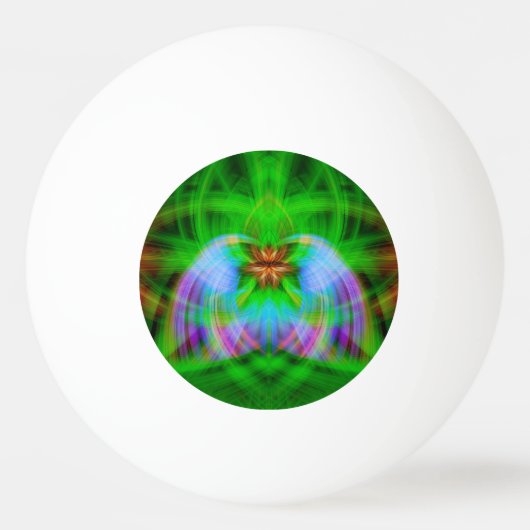 aufmerksam tischtennisball (Vorderseite)