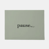 Aufmerksame Tür-Matte Fußmatte (Vorderseite)