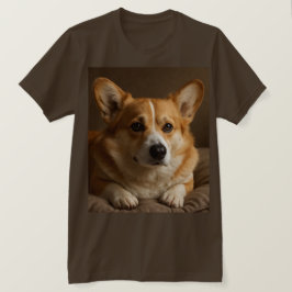 Aufmerksamer Corgi T-Shirt