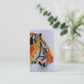 Aufmerksamkeit gefangen genommen visitenkarte (Stehend Vorderseite)