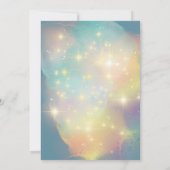 Aufmerksamkeit Intergalaktische Geburtstagseinladu Einladung (Rückseite)