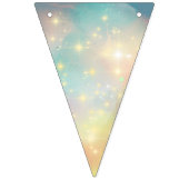 Aufmerksamkeit Intergalaktische Schlichte Geburtst Wimpelkette (Erste Fahne)