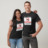 Aufmerksamkeit. Verbrecher: Gewehr-FREIE Zone! T-Shirt (Unisex)