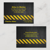 Aufmerksamkeit Visitenkarte (Vorne/Hinten)