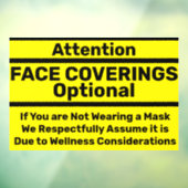 Aufmerksamkeitsbereich Decken Optionales Wellness- Fensteraufkleber (Blatt 3)