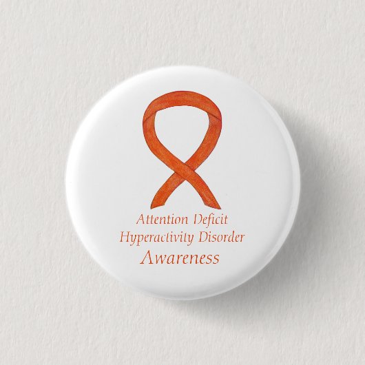 Aufmerksamkeitsdefizit Hyperaktivitätsstörung (ADH Button (Vorderseite)