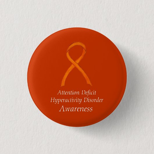 Aufmerksamkeitsdefizit Hyperaktivitätsstörung (ADH Button (Vorderseite)