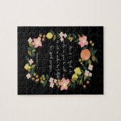Aufmunternde Bibel versifiziert Kunst - Puzzle (Horizontal)