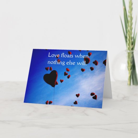 Aufmunternde Karte (Vorderseite)