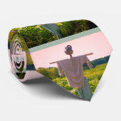 Aufnahme auf dem Bild des Gartenfeldes Krawatte (Gerollt)