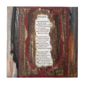 Aufnahme Fliese (Vorderseite)