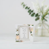 Aufnahme für hübsche Bilderrahmen Begleitkarte (Stehend Vorderseite)