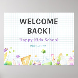 Aufnahme in den Kindergarten niedlich Poster