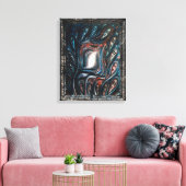 Aufnahme Leinwanddruck (Insitu (Wohnzimmer))