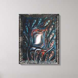 Aufnahme Leinwanddruck