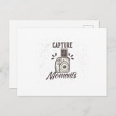 Aufnahmemomente mit Kamera Postkarte (Vorne/Hinten)