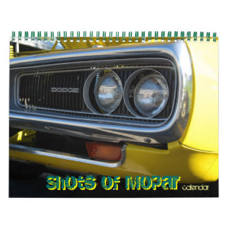 Aufnahmen des Mopar-Kalenders durch WIZARD-Fotogra Kalender