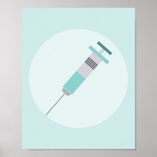Aufnahmen, Immunisierungen Medizinische Grafik Poster (Vorne)