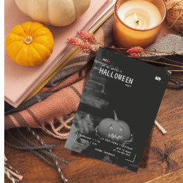 Aufnahmen von Kameras mit aufgenommenem Ghost Hall Einladung