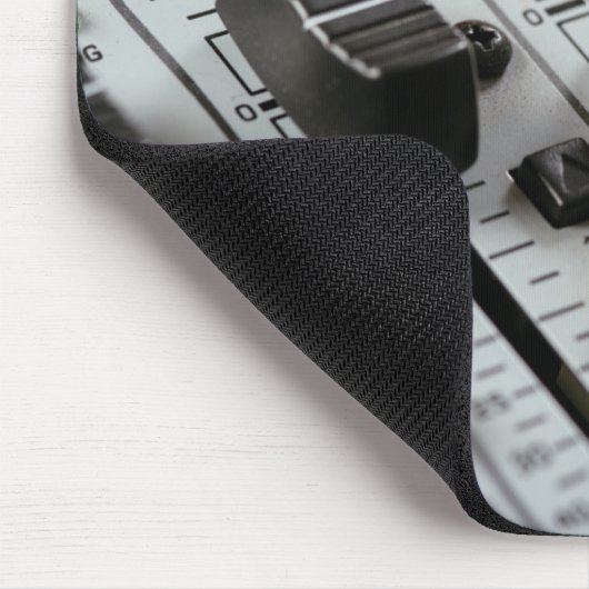 Aufnahmestudio-Faders Mousepad (Ecke)