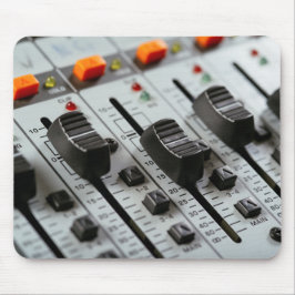 Aufnahmestudio-Faders Mousepad