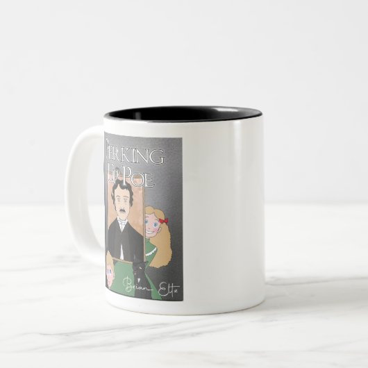 Aufnehmen der POE-Tasse Zweifarbige Tasse (Vorderseite Links)