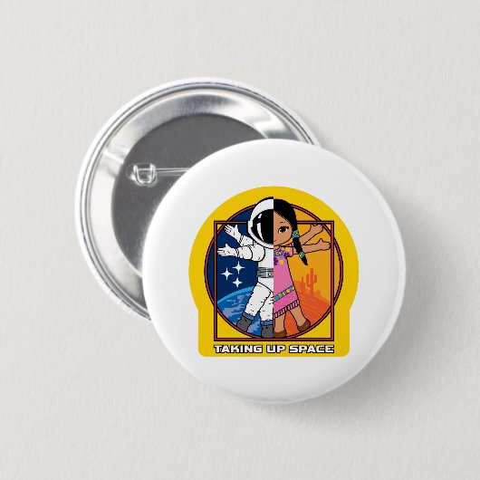 Aufnehmen des Space-Logos Button (Vorne & Hinten)