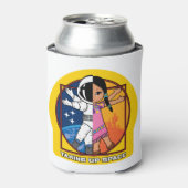 Aufnehmen des Space-Logos Dosenkühler (Kanne Vorderseite)