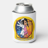 Aufnehmen des Space-Logos Dosenkühler (Kanne Rückseite)