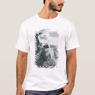 Aufpassen des Kampfes an Bunker Hill-Illustration T-Shirt