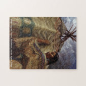 Aufpassen des Sturms, Ureinwohnerpuzzlespiel Puzzle (Horizontal)