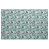 Aufpassender Seeotter Stoff (Fat Quarter (45,7 x 55,9 cm))