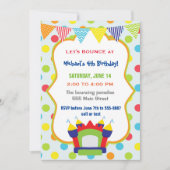 Aufprallen des einladung (Vorderseite)