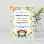 Aufprallen des einladung (Stehend Vorderseite)