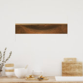 Aufprallkrater Ausdauer auf der Oberfläche von Mar Poster (Küche)