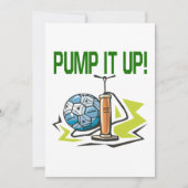 Aufpumpen Einladung (Vorderseite)