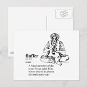 AUFPUSCHER POSTKARTE (Vorne/Hinten)