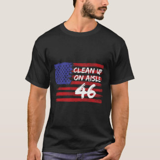 Aufräumen in Gang 46 Lustiger Anti-Biden Republika T-Shirt