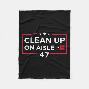 Aufräumen in Gang 47 Absetzen 47 Anti Trump 86 47 Fleecedecke