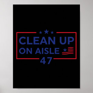 Aufräumen in Gang 47 Absetzen 47 Anti Trump 86 47 Poster