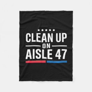 Aufräumen in Gang 47 Impeach 47 Anti Trump Präside Fleecedecke