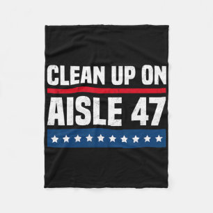 Aufräumen in Gang 47 Impeach 47 Anti Trump Präside Fleecedecke