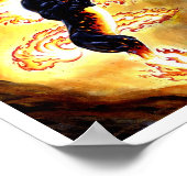 Aufrecht Albtraum Poster (Ecke)