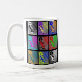 Aufrechter Baß und Rolle-Tasse BASS Tasse