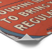 Aufregend Houdini Poster (Ecke)