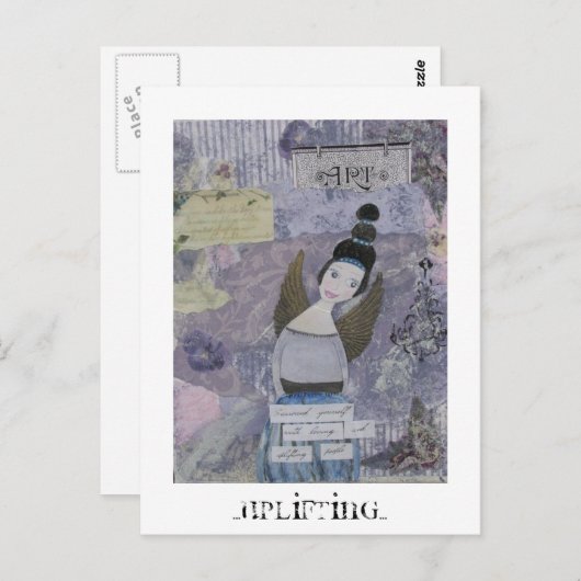 aufregend postkarte (Vorne/Hinten)