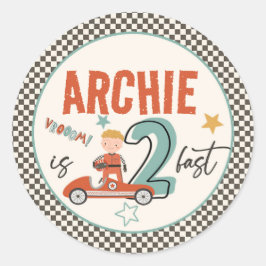 Aufregende Aufkleber für Rennwagen