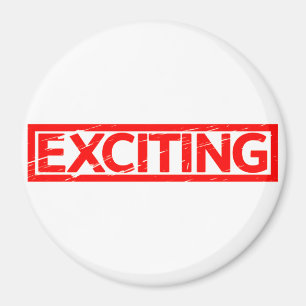 Aufregende Briefmarke Magnet