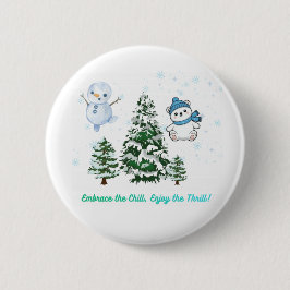 Aufregender Winter Button